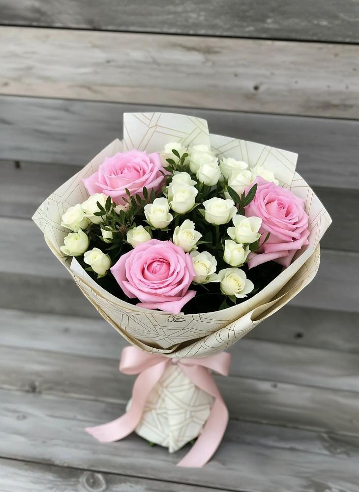 Букет цветов из: Розы в Красино