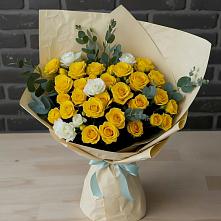 Букет цветов из:  Розы #REPLACE_PRED# Красино