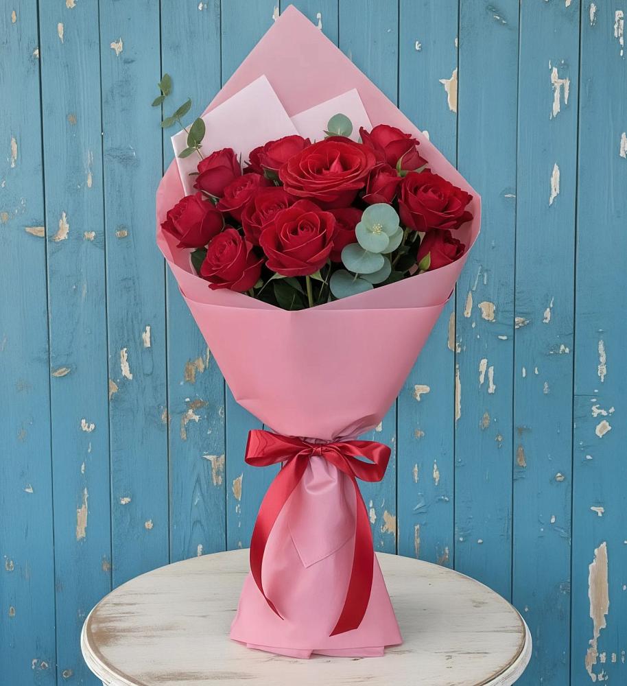 Букет цветов из: Розы в Красино