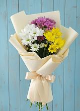 Букет цветов из:  Хризантемы в Красино