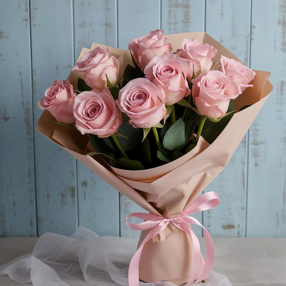 Букет цветов из: Розы в Красино