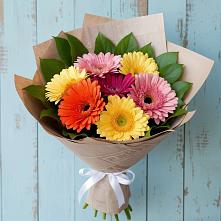 Букет цветов из:  Герберы в Красино