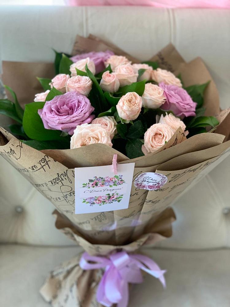 Букет цветов из: Розы в Красино