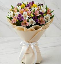 Букет цветов из:  Альстромерии в Красино