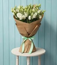 Букет цветов из:  Лизиантусы в Красино