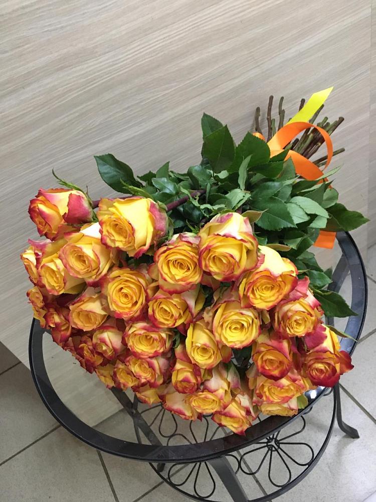 Букет Желтые розы в Красино