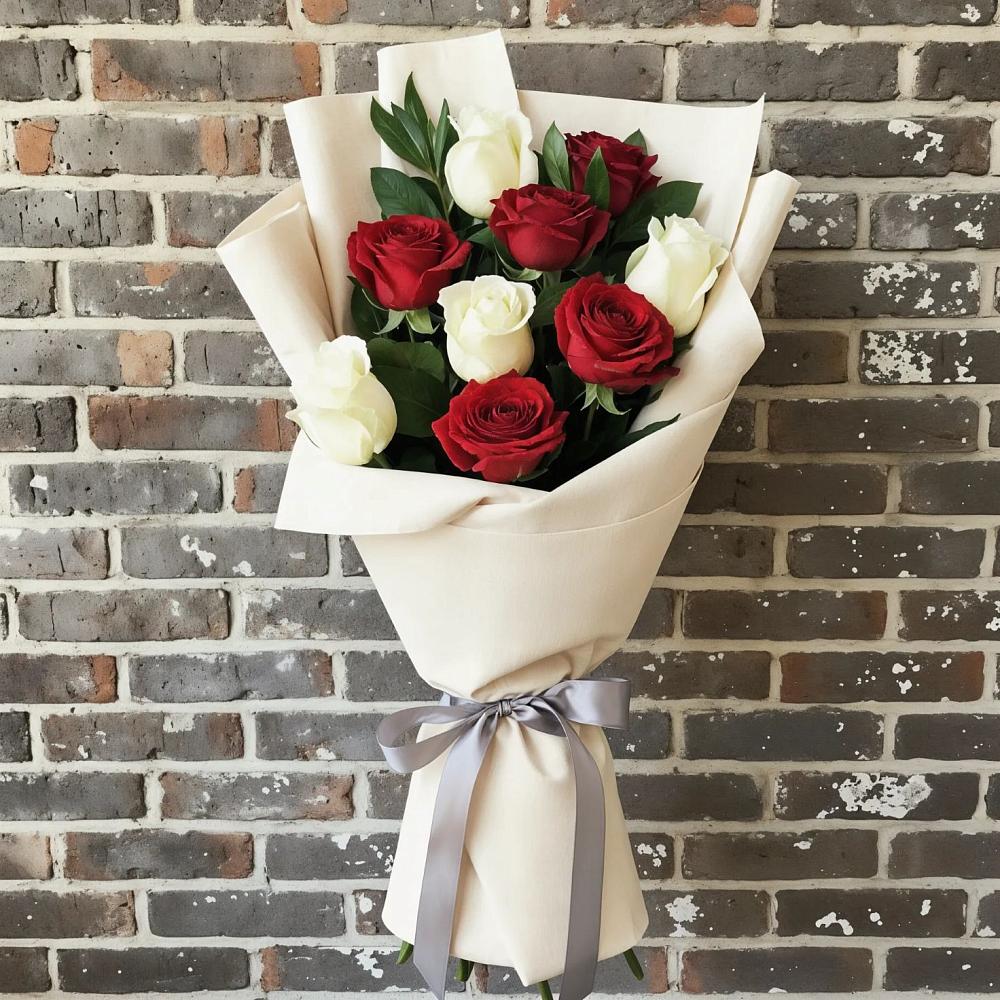 Букет цветов из: Розы в Красино