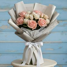 Букет цветов из:  Розы в Красино