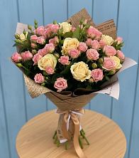 Букет цветов из:  Розы в Красино