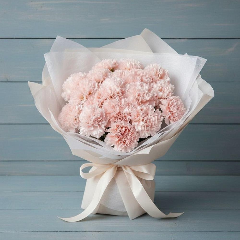 Букет цветов из: Гвоздики в Красино