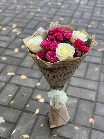 Букет цветов из: Розы в Красино