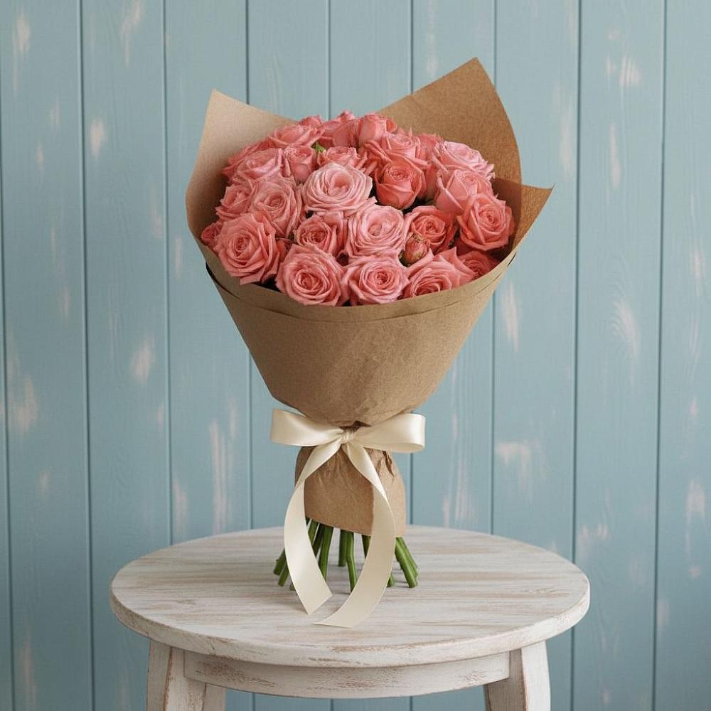 Букет цветов из: Розы в Красино