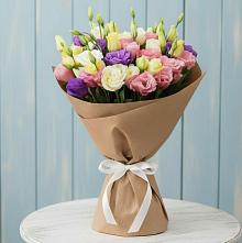 Букет цветов из:  Лизиантусы в Красино