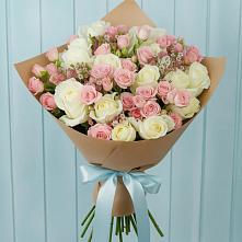 Букет цветов из:  Розы в Красино